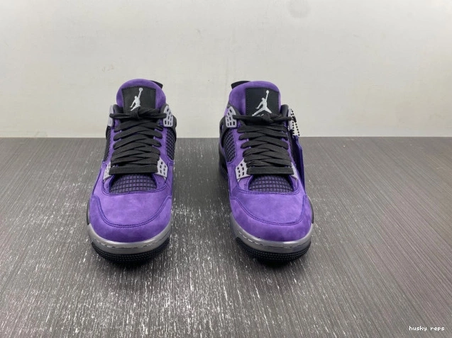 Cheap Husky Travis 4 x Purple Air Jordan Suede Scott 0713